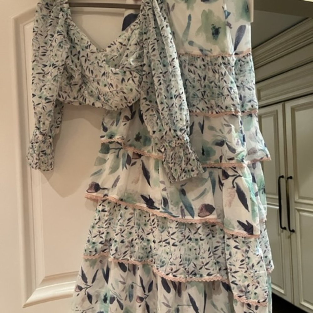 ALLISON NEW YORK 2 PIECE MAXI SKIRT AND TOP nwt xs